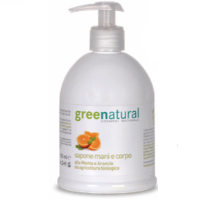 Sapone delicato mani e corpo bio Greenatural