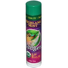 Lip Balm Highland mint Badger Balm