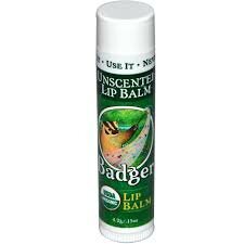 lip balm unscented Badger Balm