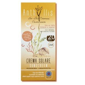 Anthyllis crema fluida solare protezione media SPF 20