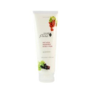 Maschera viso + scrub al vino rosso 100% pure